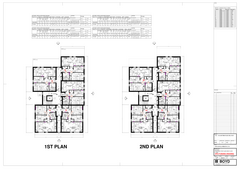 Block a 1st 2nd floor plan