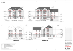 Block b elevations