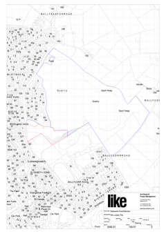 2046 01 100 01e site location plan